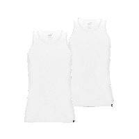 Puma Basis Tank Top Heren White XL