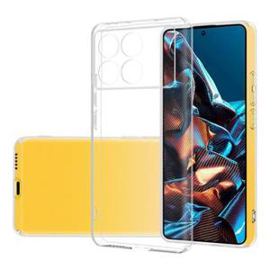 Xiaomi Redmi K70E/Poco X6 Pro Antislip TPU Hoesje - Doorzichtig