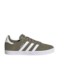 adidas Originals Gazelle sneakers kaki/wit