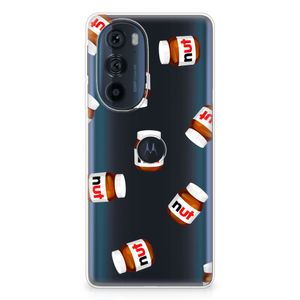 Motorola Edge 30 Pro Siliconen Case Nut Jar