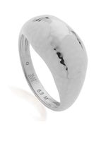 Monica Vinader bague Dea Domed - Argent