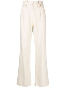 DESTREE Charlotte straight-leg trousers - Tons neutres