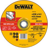 DeWalt Accessoires Extreme 2X Afbraamschijf METAAL 230 x 6.0 x 22,2mm - DT43919-QZ - thumbnail