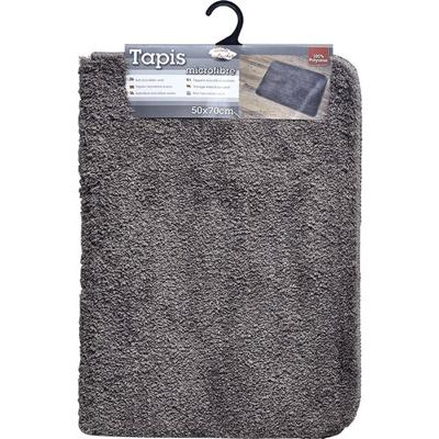 Gebor - Mooie Anti Slip Badkamermat – Micro Vezel - Badmat/douchemat – Taupe - 50x70cm - Antislip Vloerkleed Mat