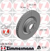 Remschijf Coat Z 400367120