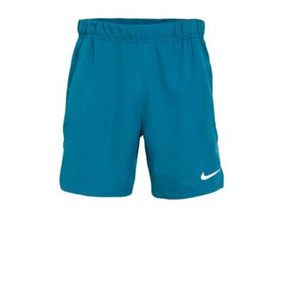 Nike sportshort petrol/wit