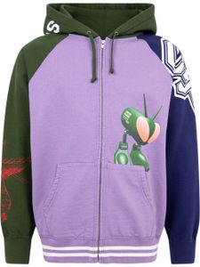 Supreme x Junya Watanabe hoodie à fermeture zippée - Violet