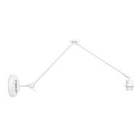 Home Sweet Home Moderne wandlamp Shift voor lampenkap | lichtarmatuur | 70/70/32cm | Wit | wandlamp met verstelbare arm | Metaal | E27| voor lampenkap | lichtarmatuur met doorsnede max.20cm