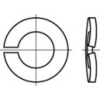 TOOLCRAFT 1060469 Veerring Binnendiameter: 8.1 mm DIN 128 RVS A4 1000 stuk(s)