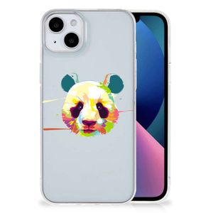 iPhone 15 Plus Telefoonhoesje met Naam Panda Color