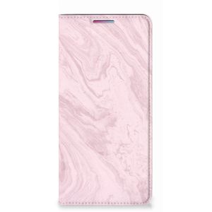 Motorola Moto G60s Standcase Marble Pink - Origineel Cadeau Vriendin