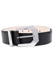 Versace ceinture Medusa Heritage en cuir - Noir