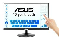 ASUS VT229H Full HD Touch Monitor, 21,5 inch, 10-punts multi-touch, flikkervrij, blauwlichtfilter, 60 Hz, IPS-paneel, 1920 x 1080, HDMI, D-sub, Vesa 100 x 100