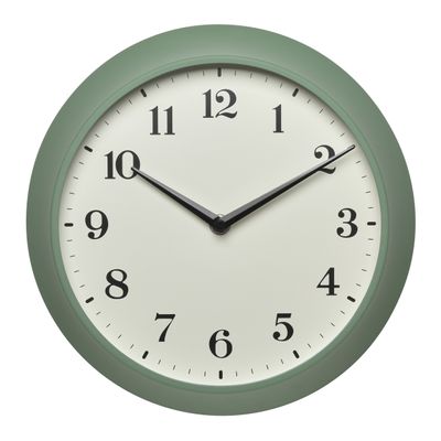 TFA Dostmann 60.3540.04 Wandklok Zendergestuurd 270 mm x 82 mm x 270 mm Groen