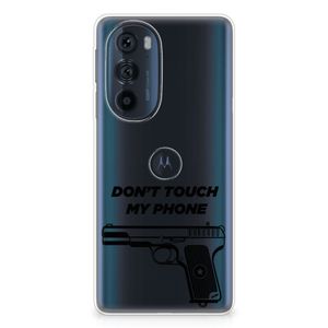 Motorola Edge 30 Pro Silicone-hoesje Pistol DTMP