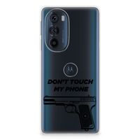 Motorola Edge 30 Pro Silicone-hoesje Pistol DTMP - thumbnail