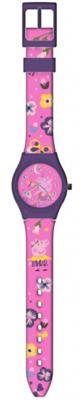 Nickelodeon horloge in blik Peppa Pig meisjes 23 cm roze/paars Nickelodeon horloge in blik Peppa Pig meisjes 23 cm roze/paars