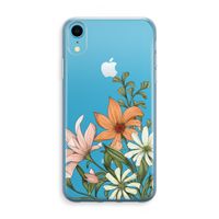 Floral bouquet: iPhone XR Transparant Hoesje - thumbnail