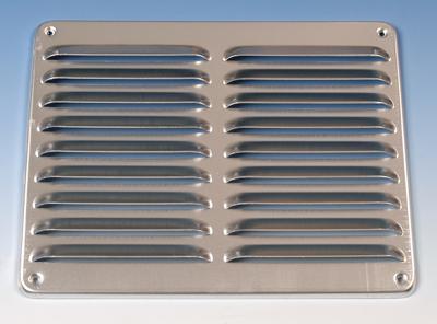 Aluminium Schoepenrooster Opbouw 245 X 195mm - Alu (1-2520a) Aluminium Schoepenrooster Opbouw 245 X 195mm - Alu (1-2520a)