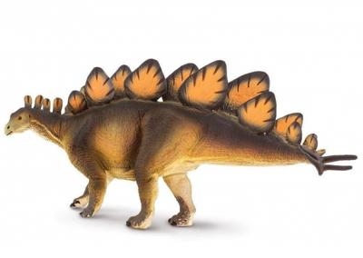 Safari speelfiguur Stegosaurus junior 20,5 x 9,5 cm bruin Safari speelfiguur Stegosaurus junior 20,5 x 9,5 cm bruin