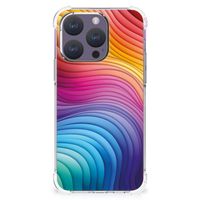 Shockproof Case voor iPhone 15 Pro Regenboog - thumbnail