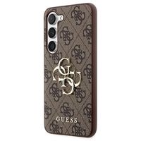 Guess 4G Big Metal Logo Samsung Galaxy S23 5G Hybrid Case - Bruin - thumbnail