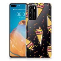 Huawei P40 Siliconen Case Icecream - thumbnail