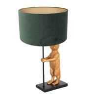 Steinhauer Schemerlamp Animaux met groen velvet 8226ZW - thumbnail