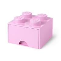 Lego Brick 4 Opberglade, Plastic, Legion/Light Purple, 25 x 25 x 18 Cm, 1.0 Piece