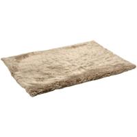 HUNTER Hondendeken Astana met pluche, medium, 120 x 80 cm, bruin geruit