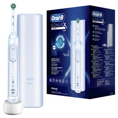 Oral-B Genius X 80354130 Elektrische tandenborstel Roterend / oscillerend Wit