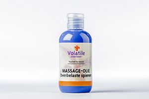 Massageolie belaste spieren