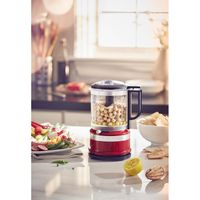 KitchenAid 5KFC0516 keukenmachine 1,19 l Zwart, Rood 240 W - thumbnail