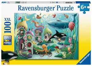 Ravensburger puzzel 100 stukjes XXL. Magische onderwaterwereld