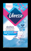 Libresse Dailies V-Protection Regular Deo Fresh Inlegkruisjes