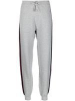 Tommy Hilfiger pantalon de jogging à rayures latérales - Gris