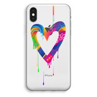 Melts My Heart: iPhone X Transparant Hoesje - thumbnail