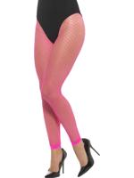 Net Panty Footless Neon Pink