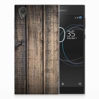 Sony Xperia L1 Bumper Hoesje Steigerhout