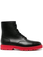 Onitsuka Tiger bottes en cuir - Noir