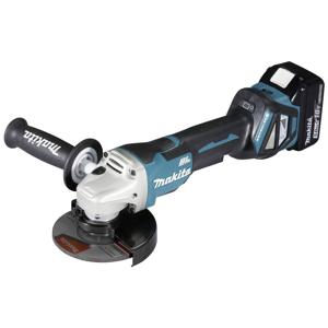 Makita DGA515RTJ DGA515RTJ Haakse accuslijper 125 mm Incl. 2 accus, Incl. lader 18 V 5 Ah