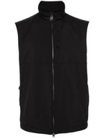 Brioni gilet zippé Performa - Bleu