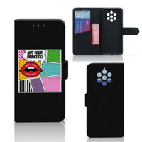Nokia 9 PureView Wallet Case met Pasjes Popart Princess