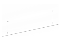 Wever & Ducre - Strex Track Profile Susp Indirect Light 3000K - thumbnail