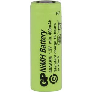 GP GPIND40AAAMB Speciale oplaadbare batterij 2/3 AAA Flat-top NiMH 1.2 V 400 mAh