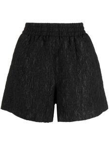 b+ab short texturé à taille élastiquée - Noir