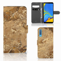 Samsung Galaxy A7 (2018) Bookcase Marmer Creme
