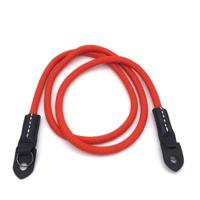 Caruba Climbing Rope Neckstrap (rood) - robuuste camerariem voor compact-, systeem- en DSLR-camera's