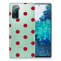 Samsung Galaxy S20 FE Siliconen Case Cherries - thumbnail