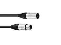 PSSO DMX-kabel XLR 3pol 20m sw Neutrik | hoogwaardige DMX-kabel